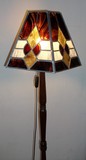 lampadaire marron